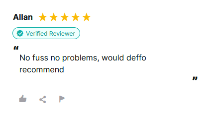 5-Star Review from Allan