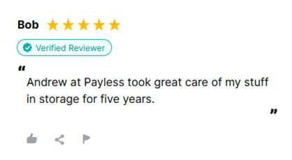 5-Star Review from Bob