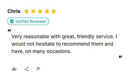 5-Star Review from Chris