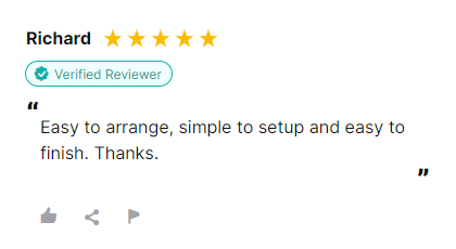 5-Star Review from Richard