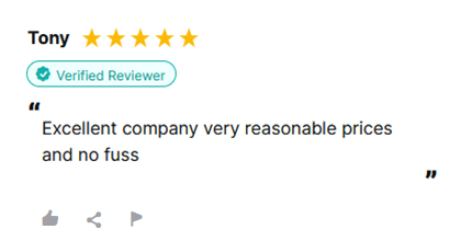 5-Star Review from Tony