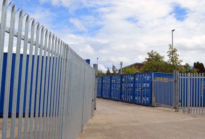 Byker Location: Full Perimeter Fencing and CCTV Security